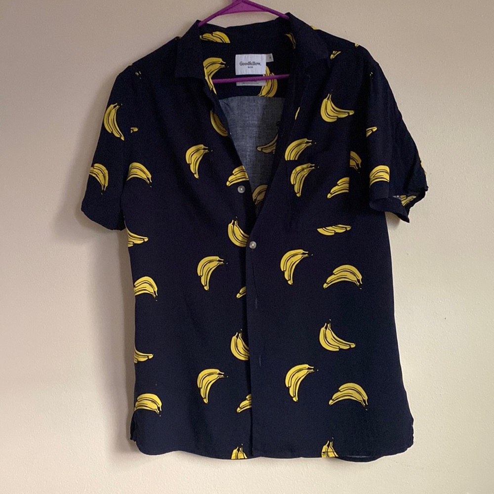 Goodfellow & Co target mens button down banana shirt